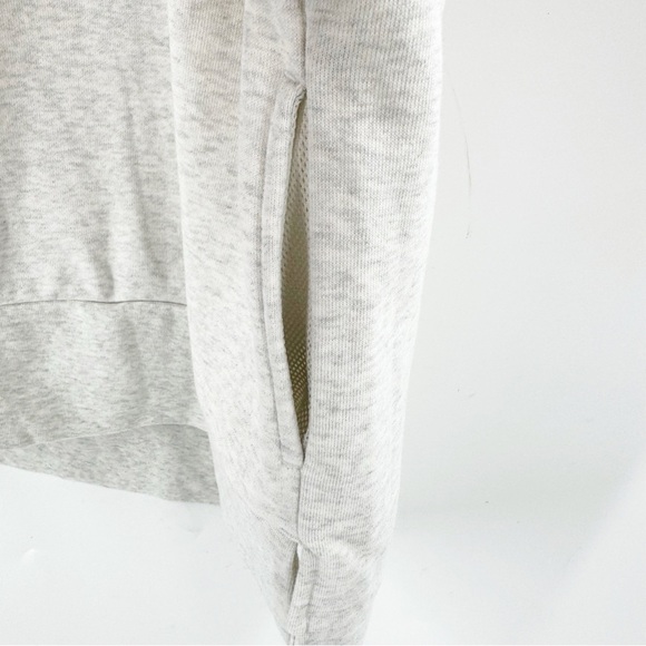 ✅ Nike Dri-Fit Shirt Size XS Qtr Zip Pullover GREY PINK COLOR BLOCK - Picture 5 of 8